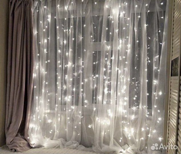 Гирлянда штора
