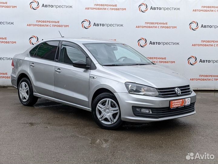 Volkswagen Polo 1.6 AT, 2017, 170 000 км