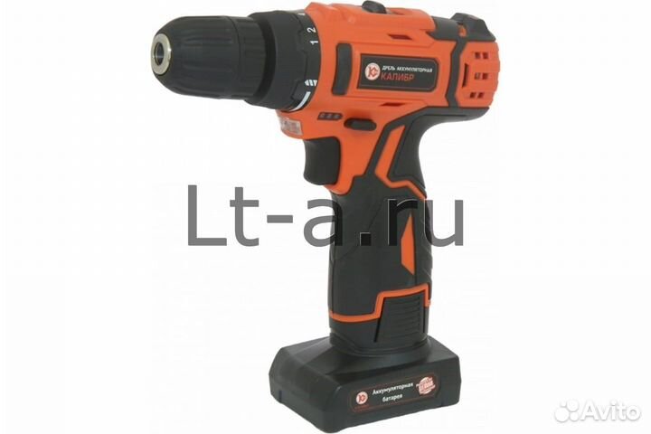 Дрель аккум. Калибр да-16/2 (16В, 8-10мм,1250об/ми