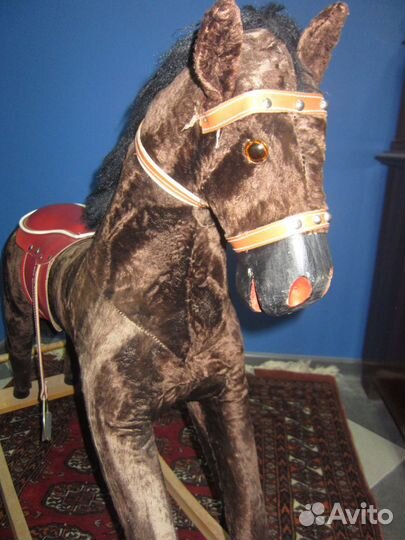 Старинная качалка-лошадка 1930-е г