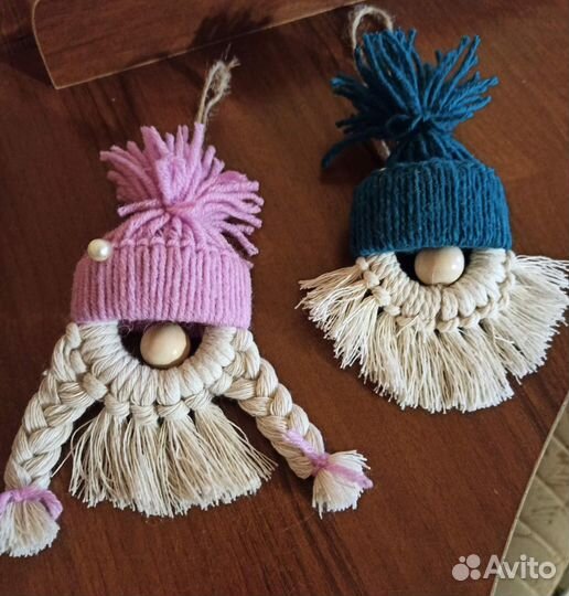 Макраме игрушки