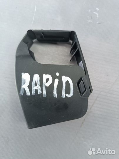 Заглушка крепления сиденья skoda rapid