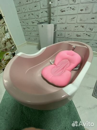 Детская ванночка с гамаком