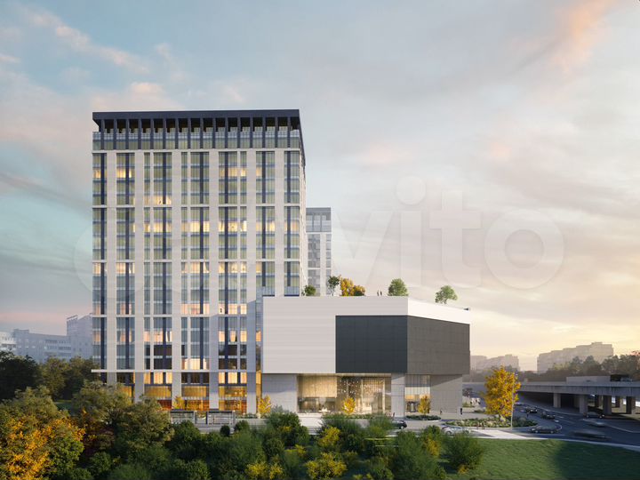 Апартаменты-студия, 34,7 м², 19/21 эт.