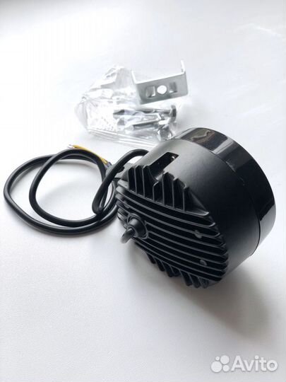 Led птф фары с дхо ангельские глазки 12-80V