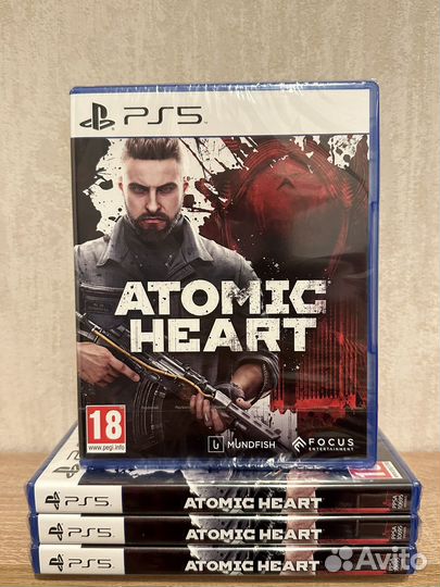 Atomic heart ps5 диск новый