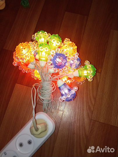 Новогодние гирлянды СССР