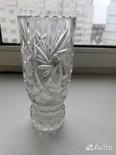 Ваза хрустальная СССР
