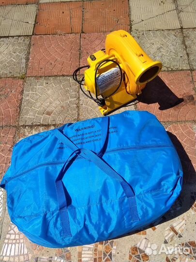 Детский батут Happy Hop с компрессором