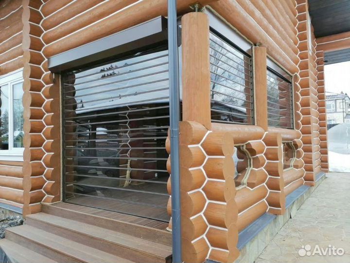 Прозрачные рольставни от производителя