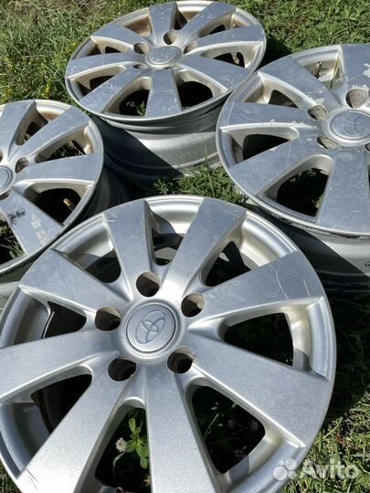 Литые диски r15 на toyota corolla