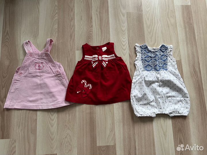Одежда для новорожденной девочки 50-68