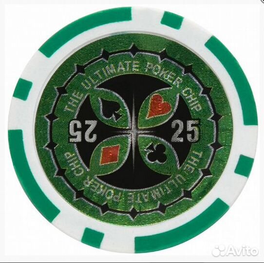 Набор для покера Ultimate на 500 фишек Новый