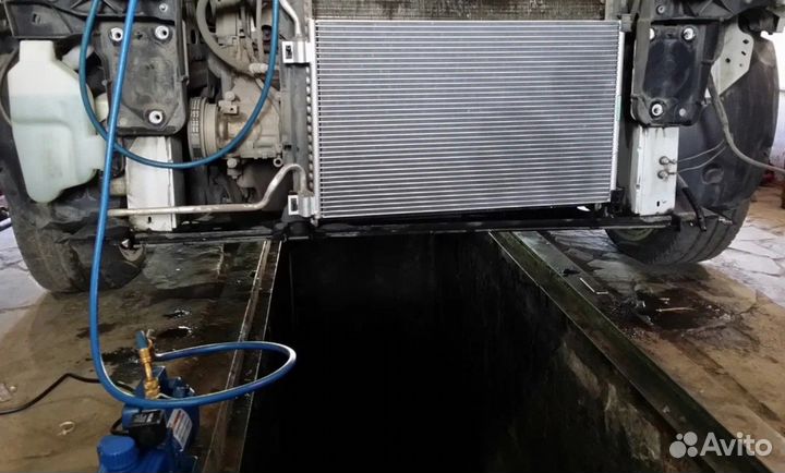 Замена радиатора Kia Cerato 2003-2007