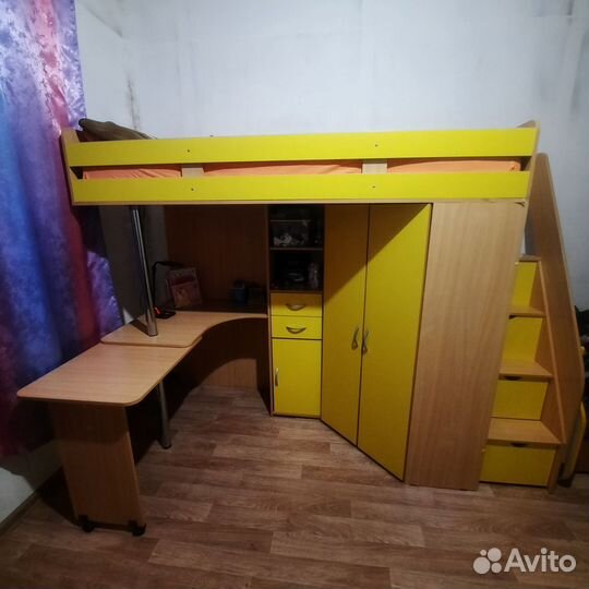 Кровать-чердак