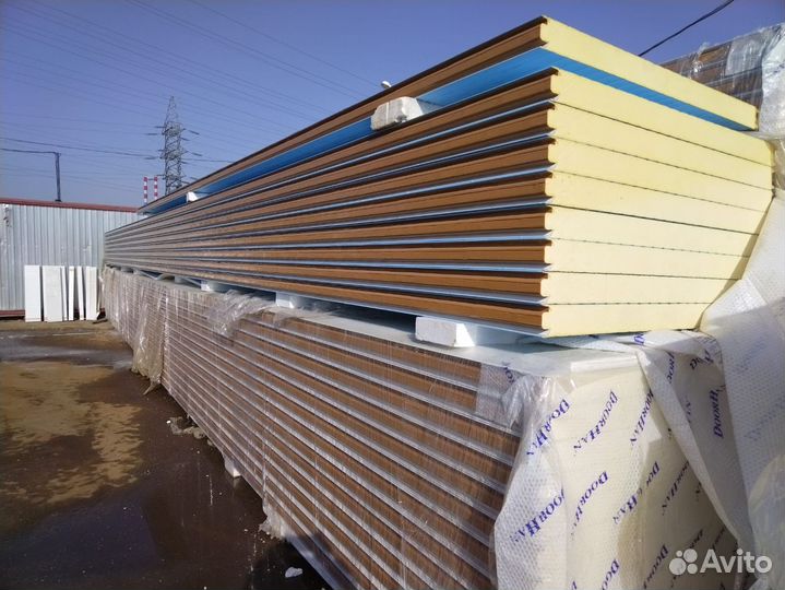 Сэндвич панели минвата