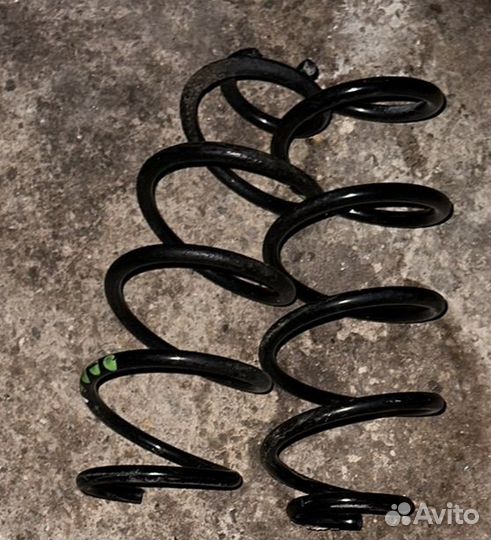 Комплект пружин skoda rapid