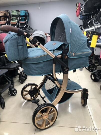 Коляска 2 в 1 бу dalux