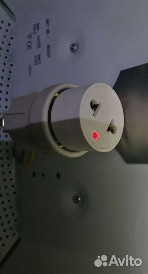 Переходник цоколь Е27 на электро розетку