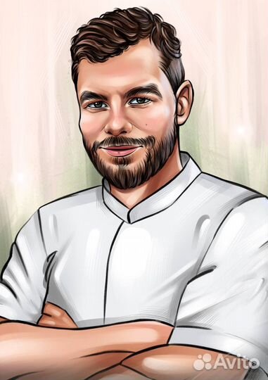 Портрет digital по фото на заказ