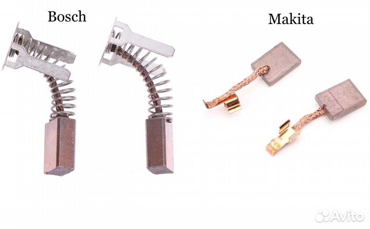 Щетки для шуруповерта Bosch, Makita