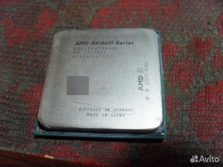 Процессор a8-6600k для сокета fm2+