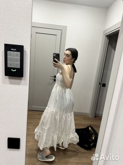 Платье сарафан Zara в пол