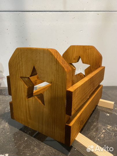 Ящик подарочный деревянный