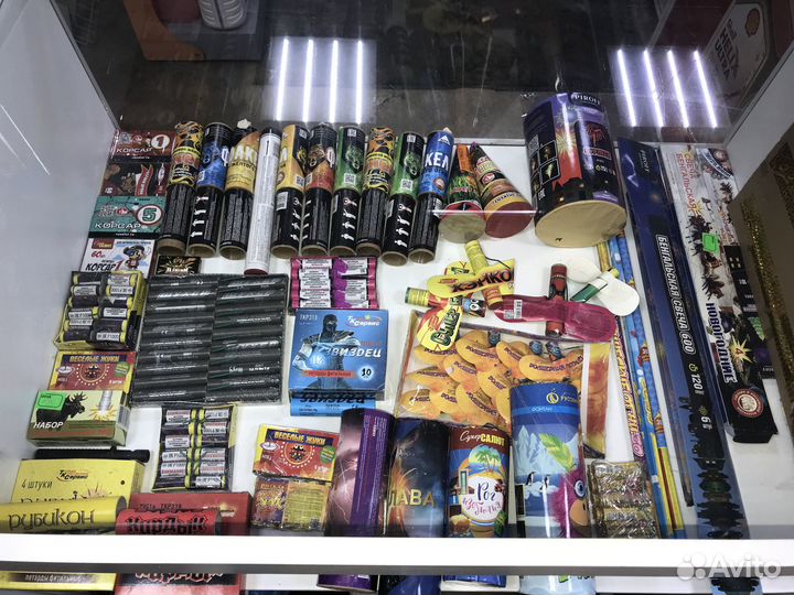 Римские свечи, Фейерверки, Фонтаны