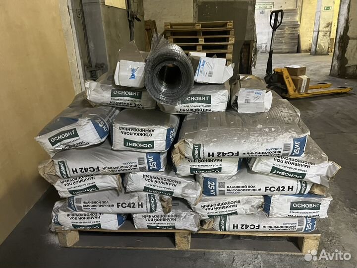 Стяжка пола армированная Основит FC41H