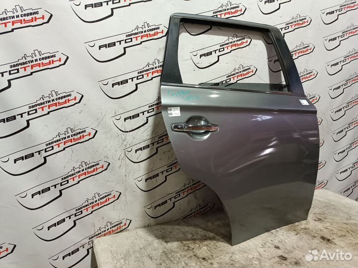 Дверь mitsubishi outlander GF2W GF3W GF4W GF7W GF8W GG2W GG3W 5730B390 задняя правая серый, U17 S351