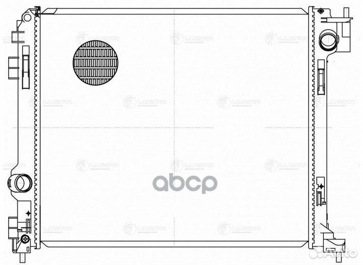 Радиатор охлаждения двигателя LRC14EA luzar