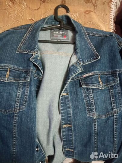 Джинсовая куртка мужская