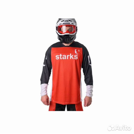 Starks Джерси phoenix (Кросс) (М.красный/черный)
