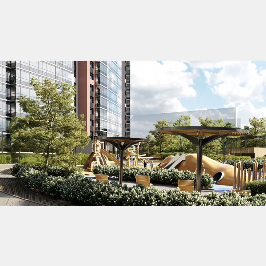 1-к. квартира, 43,5 м², 11/22 эт.