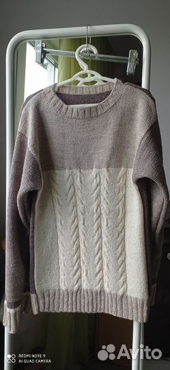 Свитер женский ручная вязка шерсть
