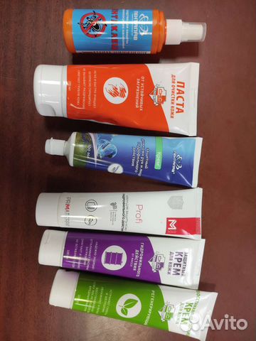 Защитный регенерирующий крем,паста очищающая.Новые