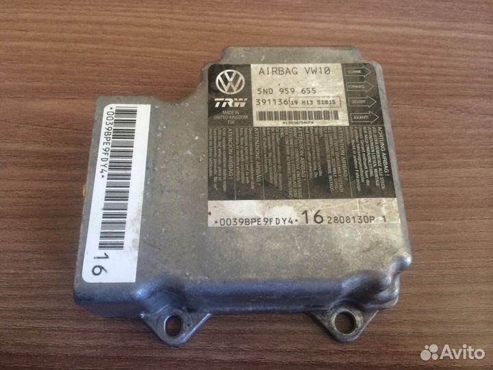 Блок управления AIR BAG Volkswagen Passat CC