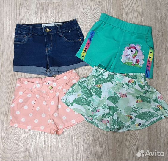 Летние шорты для девочки
