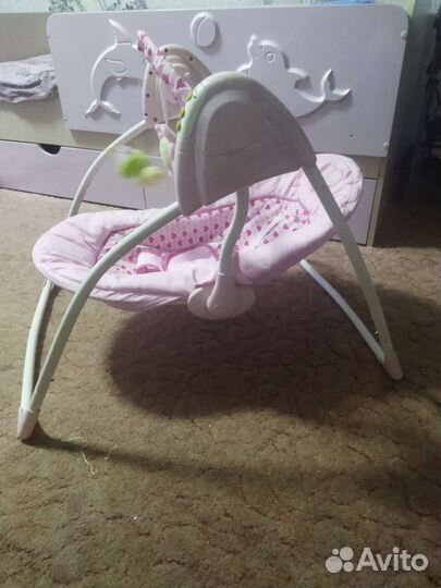 Детская качеля-люлька электронная