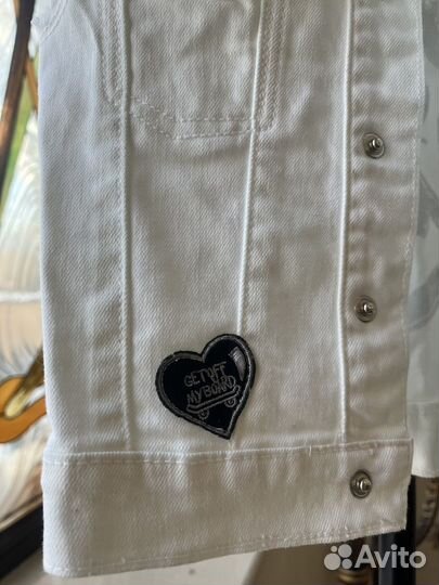 Жилетка джинсовая на девочку 5 лет