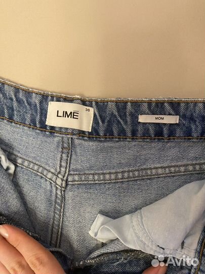 Джинсы lime mom 36