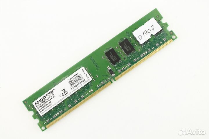 Оперативная память DDR2 2 GB 800 MHz AMD R3