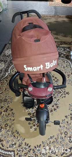 Детский велосипед с ручкой