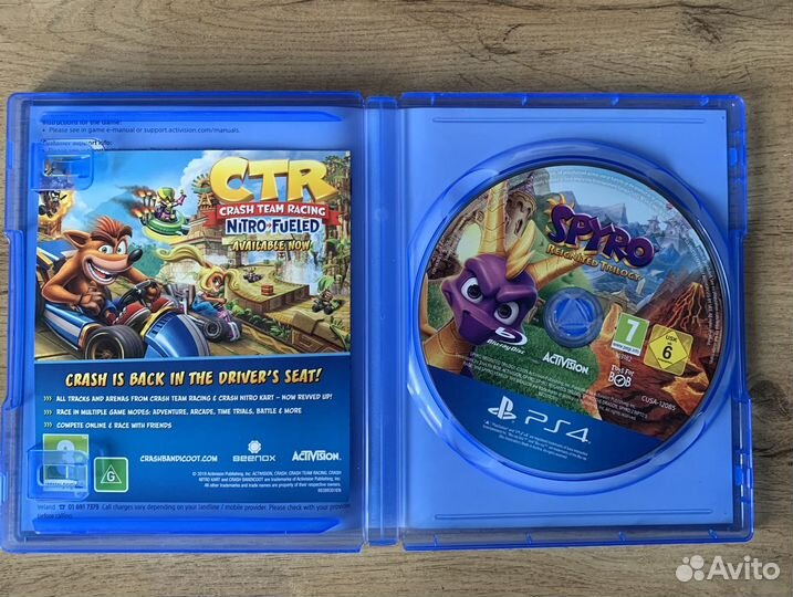 Spyro Reignited Trilogy для PS4 / PS5