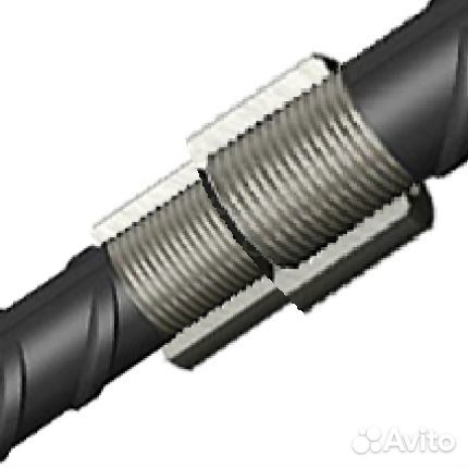 Муфта переходная цилиндрическая резьба 22/20мм