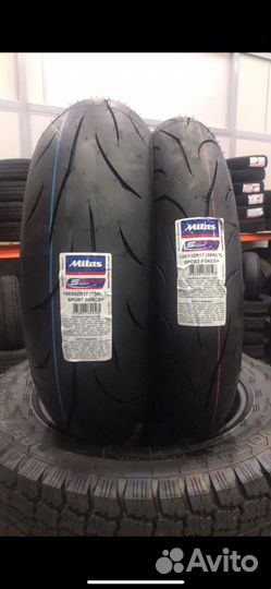 Мотошины 120/70ZR17 Митас sportforce+73W TL