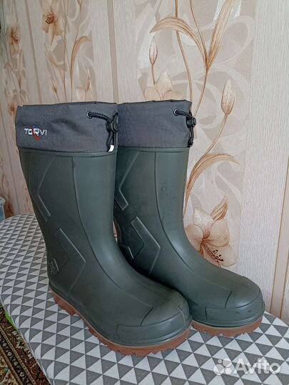 Сапоги резиновые torvi эва шипованные с вкладышем