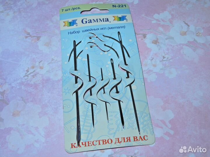 Набор швейных игл (2 шт.)