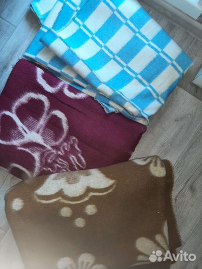 Одеяло шерстяное СССР